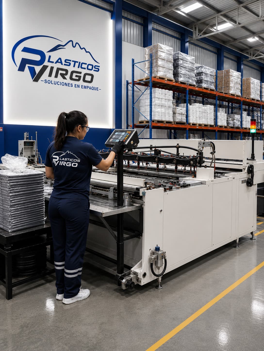Línea de producción Plásticos Virgo